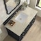 James Martin Vanities Lorelai 48" Single Vanity, Black Onyx, w/ 3 CM Tajnar Eclos Top 424-V48-BKO-3TJR - alternate 2
