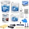 Armorpoxy 17 Pc Epoxy Floor Kit 2-Layer - 300 Sq Ft  - Racing Blue TP-KIT-RACEBLUE-S - alternate 1