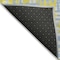 Homeroots 8' Yellow Denim Blue And Beige Round Abstract Washable Indoor Outdoor Area Rug 602607 - alternate 2