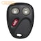 Aks Keys 2003 - 2007 Cadillac GMC Pontiac Saturn Hummer Keyless Entry 3B Fob FCC# LHJ011 RC-CHEVR-28C - alternate 2