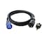 Ac Works SJTW Extension Cord, 12 AWG, Indoor/Outdoor, 12/3, 1 Outlets, 5-15/20R, Black, PVC, 5-15/20P, 50 ft 15/20AEX-050 - alternate 1