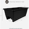 Hc Companies 24'' Black Deck Rail Box SPX24DB0G18 - alternate 1