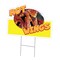 Signmission Hot Wings Die Cut Yard Sign & Stake outdoor plastic coroplast window, C-DC-1216-Hot Wings19 C-DC-1216-Hot Wings19 - alternate 1