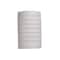 Luxury Lighting Zenia 15 in Tall Ceramic Outdoor Wall Light, Paintable White Bisque Finish, 2PK (2) 103-01-W-ud-7 - alternate 2