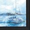 Homeroots Serenity Sloop 2 Black Framed Print Wall Art 408163 - alternate 1