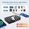 Jouleloom 1JouleLoom Power Strip Surge Protector with 11 Outlets, 4 USB and 2 USB C Ports, 5 Ft Extension Cor SOPOWERSTRIP17BLK - alternate 2
