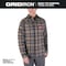 Milwaukee Tool Flannel Shirt, M, Gray, Men's M551G-M - alternate 2