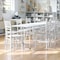 Flash Furniture Traditional Kids Chiavari Chair, White Back, 12 W 12" L 24.75 H LE-L-7K-WH-GG - alternate 3