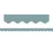 Teacher Created Resources Stone Blue Scalloped Border Trim, 35 Feet Per Pack, 6PK TCR6693 - alternate 2