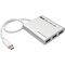 Tripp Lite 4-PORT USB 3.1 GEN 1 PORTABLE HUB - USB TYPE-C USB-C TO X4 USB-A, ALUMINUM U460-004-4A - alternate 1