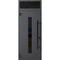 Vdomdoors Front Exterior Prehung Steel Door Ronex0130 Grey Transom Window Sidelite Entry Metal Modern Painted RONEX0130EXD-GRE-W36 X H80+16-RH-I - alternate 1