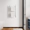 Edendirect 9-Bars Stainless Steel Wall Mounted Electric Towel Warmer Drying Rack Towel Heater in Silver ZR-EB03BR504 - alternate 4