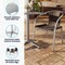 Flash Furniture Square Table Set, Aluminum, Plastic, Rattan, Stainless Steel, Grey TLH-ALUM-32SQ-020CHR4-GG - alternate 2