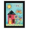 Homeroots No Place Like Home 3 Black Framed Print Wall Art 416082 - alternate 1