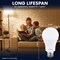 Luxrite A19 LED Light Bulb 100 Watt Equivalent, 2700K Warm White, 1500LM, Non-Dimmable, Standard, 8PK LR21540 - alternate 2