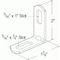 Grote Lighting Stainless Steel 'L' Brackets - Screw Mount, , , Single 11133 - alternate 2