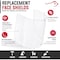 Safe Handler Replacement Face Shields Clear Polycarbonate Visor, (5-Pack) BLSH-ES-RFS-5 - alternate 3