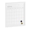 Martha Stewart Everette 18in. x 18in. Magnetic Calendar Dry Erase Board w/Wht Frame, w/Dry Erase Mrkr and 2 Mgnts BR-PM-MWP-4545-WT-MS - alternate 1