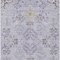 Homeroots 10' X 14' Lavender Purple And Gray Floral Washable Indoor Outdoor Area Rug 605484 - alternate 3