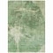 Homeroots 9' X 12' Fern Green And Artichoke Green Abstract Washable Indoor Outdoor Area Rug 582948 - alternate 4