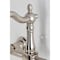 Kingston Brass Two-Handle Wall Mount Bridge Kitchen Faucet, Brushed Nickel KS2448PX - alternate 3