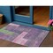 Homeroots 3' X 5' Purple Green And Pink Geometric Washable Indoor Outdoor Area Rug 612442 - alternate 1