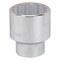 Vulcan Drive Socket, 41 mm Socket, 3/4 in Drive, 12-Point, Chrome Vanadium Steel, Chrome MT-SM6041 - alternate 1