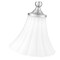 Z-Lite Fleur Brushed Nickel 1 Light Pendant 1958P8-BN - alternate 2