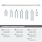 Amerock Winsome 24 inch 610mm Center-to-Center Polished Nickel Appliance Pull BP54067PN - alternate 3