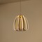 Jonathan Y Gigi 11.5" Modern Glam Metal Adjustable Dimmable Stripe Cage Integrated LED Pendant, Black/Gold Paint JYL7149A - alternate 3