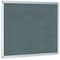 Mastervision Gray Felt Bulletin Board, 24" X 36", Aluminum Frame FA03429214 - alternate 1