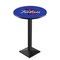 Holland Bar Stool Co 36" Blk Wrinkle Tulsa Pub Table, 36" dia. Top L217B3636TulsaU - alternate 1