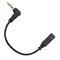 Sanoxy 3.5mm Female to 3.5mm Male Adapter Cable 6 Inch SNX-CABLE31 - alternate 1