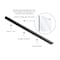 C-Line Products 1/8" x 11" Black Binding Bars Only, 100/BX 34551 - alternate 2