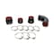 Hps Performance Intercooler Charge Pipe Hot and Cold Side, Polished,  17-163P - alternate 3