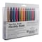 Pentel Sign Pen Brush Tip, Assorted Ink Colors, 12-Piece Set in Plastic Box SES15CPC12 - alternate 2
