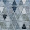 Homeroots 3' X 5' Denim Blue And Sky Blue Geometric Washable Indoor Outdoor Area Rug 583022 - alternate 2