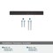 Amerock Monument 3 inch (76mm) Center-to-Center Oil-Rubbed Bronze Cabinet Pull, 10PK 10VMP36578ORB - alternate 3
