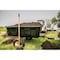 Polar Trailer MAX Heavy Duty 1800 lb. 27 Cubic Foot ATV UTV Lawn Mower Trailer HD MAX, Black 10535 - alternate 2