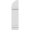Ekena Millwork Rustic 4 Board Joined Board-n-Batten Faux Wood Shutters w/Quarter Round Arch Top, 21 1/2W x 44H, PR FBJ06Q21X044RUF - alternate 2