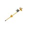 Pdq Tie Out Stake Boss Pet Yellow Dome Cast Malleable Steel Dog Large Yellow A01310 - alternate 1