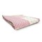 Homeroots 70" X 50" Pale Pink Kantha Cotton Patchwork Throw Blanket with Embroidery 516585 - alternate 2