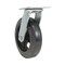 Vestil Rubber Swivel Caster 8 In. Diameter x 2 In. Width 551 Lb. Capacity Black CST-VE-8X2MR-S - alternate 2