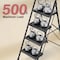 Wrightmaster 4 ft. Metal Folding Step Ladder, 9 ft. Reach, with Safety Lock Design 500 lb. Load Capacity ZOR-WK28-4-DF - alternate 2