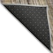 Homeroots 5' X 8' Taupe Beige And Brown Striped Washable Indoor Outdoor Area Rug 615020 - alternate 3