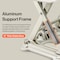 Superhandy GoRise LT Portable Floor Lift - Lightweight 19lbs GUT170 - alternate 2