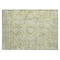 Homeroots 2' X 3' Artichoke Green Oriental Washable Non Skid Indoor Outdoor Area Rug 563736 - alternate 3