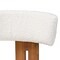 Baxton Studio Kyren Modern Cream Boucle 2-Piece Dining Chair Set 256-2PC-13792-ZORO - alternate 3