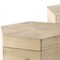 Homeroots Set of Two Natural Solid Wood Box With Lid, 2PK 392585 - alternate 2