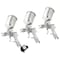 Performance Tool 3 pc. Spray Gun Set, 1.3mm 1.5mm 1.7mm Nozzles, 1000cc Cups M707 - alternate 1